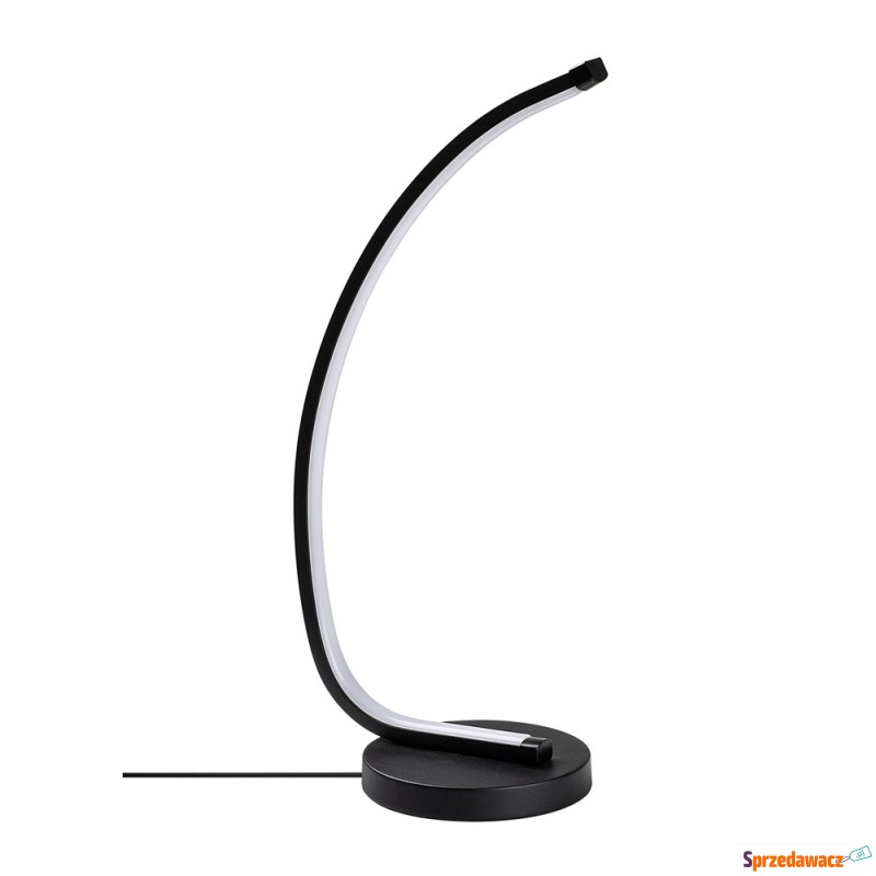 SELSEY Lampka na biurko Basherts 43 cm czarna... - Lampy stołowe - Tarnów