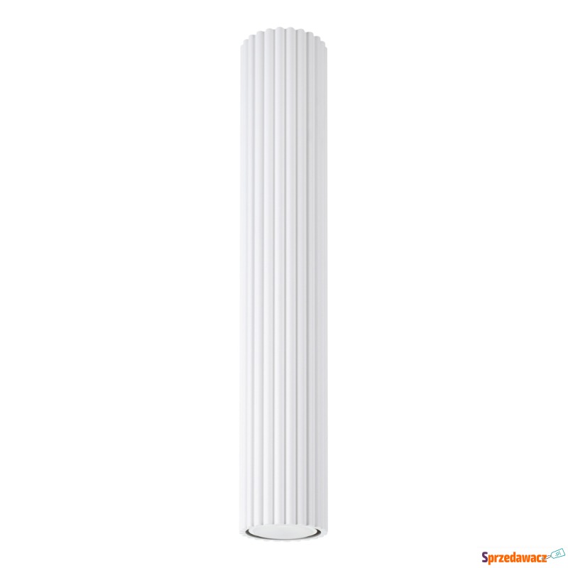SELSEY Plafon Karbon 40 cm biały - Genesis - Lampy wiszące, żyrandole - Gdańsk