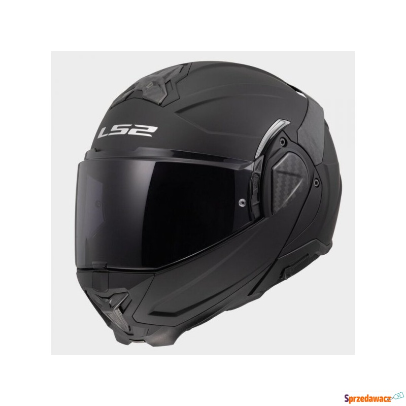 LS2 KASK SYSTEMOWY FF910 ADVANT II SOLID BLACK - Kaski motocyklowe - Legionowo