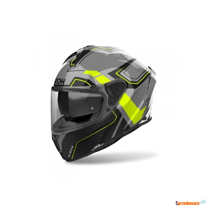 AIROH KASK INTEGRALNY SPARK 2 DART YELLOW GLOSS - Kaski motocyklowe - Inowrocław