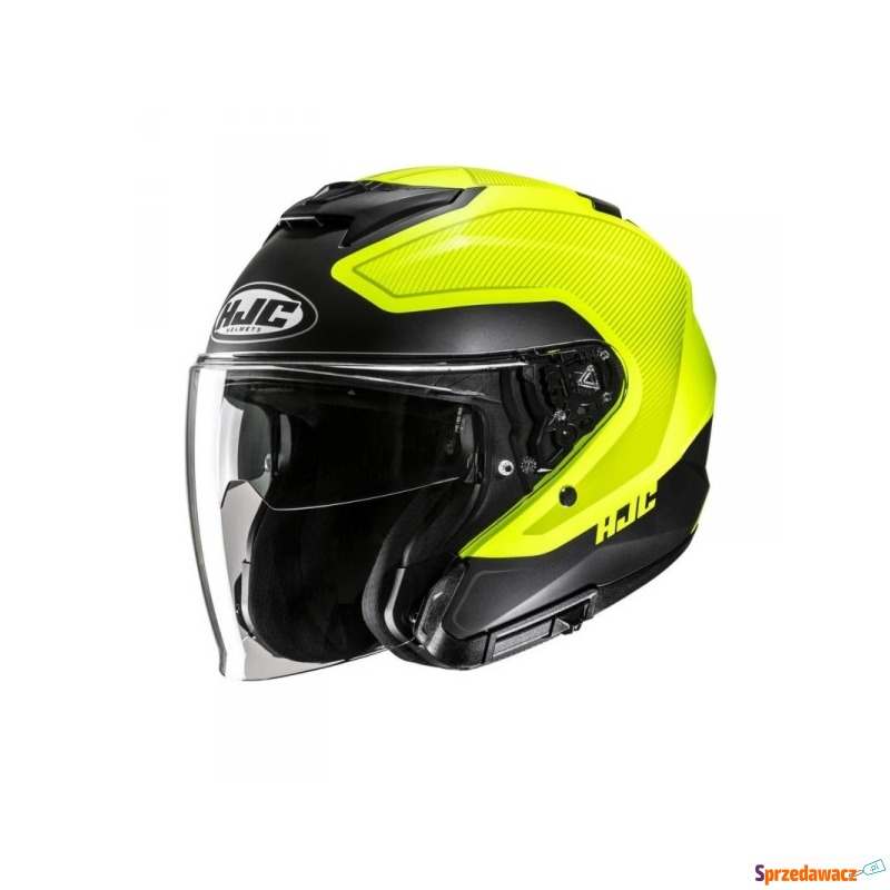 HJC KASK OTWARTY I31 TEVIS BLACK/YELLOW - Kaski motocyklowe - Chorzów