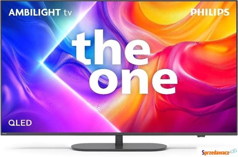 Telewizor Philips 43PUS9010/12 QLED 43'' 4K Ultra... - Telewizory - Żukowo