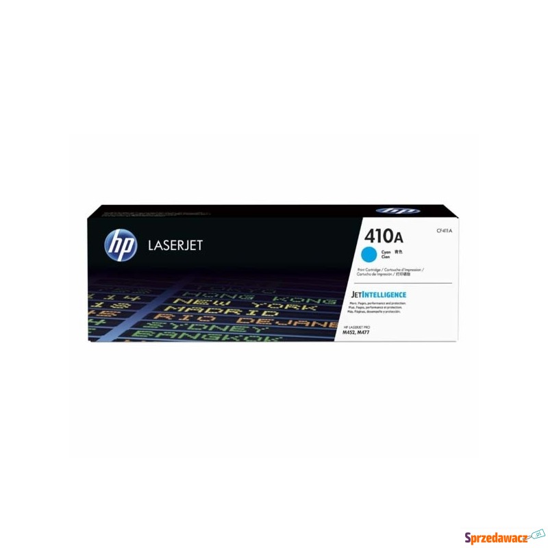 Oryginalny toner HP 410A błękitny...