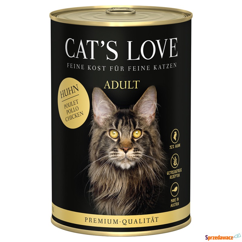 Cat's Love, 6 x 400 g - Czyste...