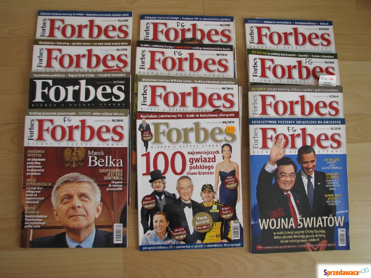 Forbes - miesięcznik 2010 r. i...