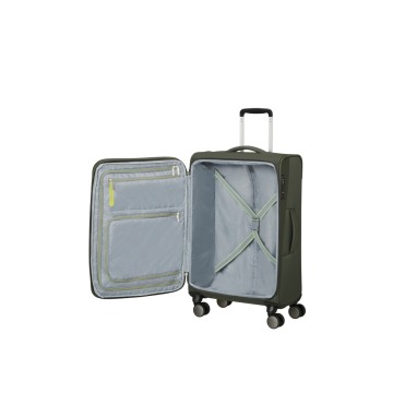 Walizka American tourister Wanderlite M powiększana Dark Khaki