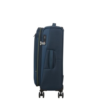 Walizka American tourister Wanderlite M powiększana Dark Navy