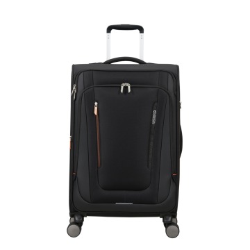 Walizka American tourister Wanderlite M powiększana Shadow Black