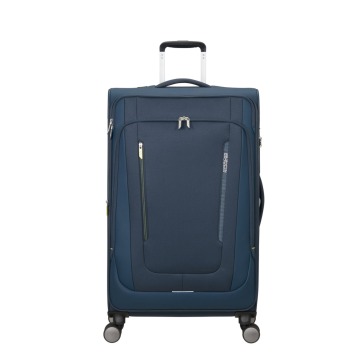 Walizka American tourister Wanderlite L powiększana Dark Navy