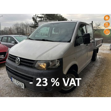 Volkswagen Transporter - Transporter T5 DOKA 2.0 TDI 102KM  KLIMA 6 foteli 2013 FV23%