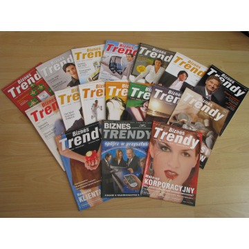 Biznes Trendy magazyn z lat 2005 - 2007