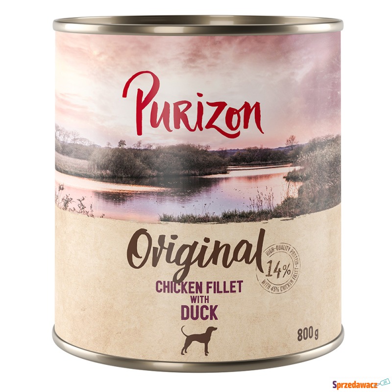 Purizon Original, 12 x 800 g  - NOWOŚĆ: filet... - Karmy dla psów - Inowrocław