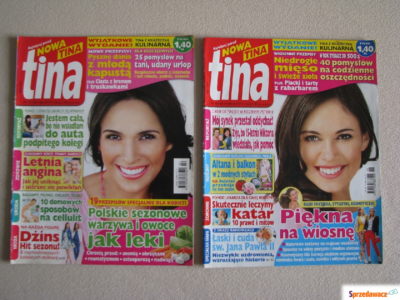 Magazyn Tina nr 10 i 12 z 2014...
