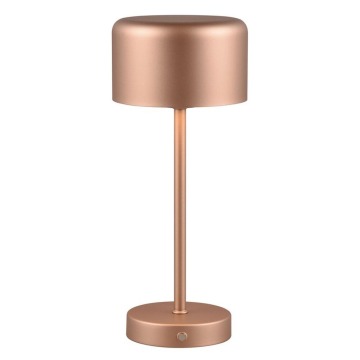 SELSEY Lampa stołowa Jeff LED brązowa - Genesis