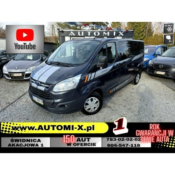 Ford Transit Custom - -SPRZEDANY- 9CIO os. Salon, 215przebieg,nawiewy,L2H2-Automi-x.pl