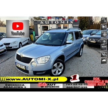 Škoda Yeti - -SPRZEDANY- Nowy Rozrząd * 4x4 * Hak / 2.0D. 1 Rok gwarancji w cenie !