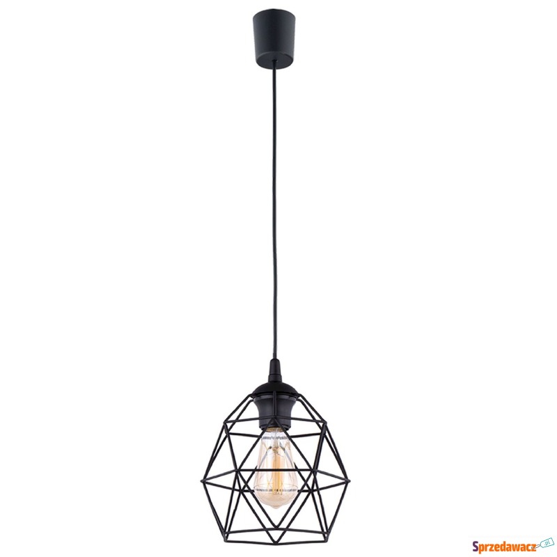 SELSEY Lampa wisząca Sphier mała czarna - Genesis - Lampy wiszące, żyrandole - Gliwice