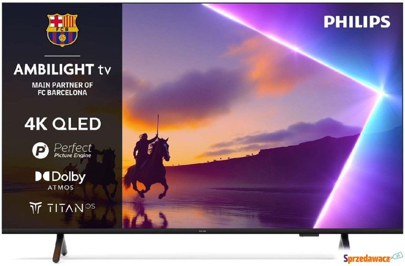 Telewizor Philips 85PUS8510/12 QLED 85'' 4K Ultra... - Telewizory - Tarnów
