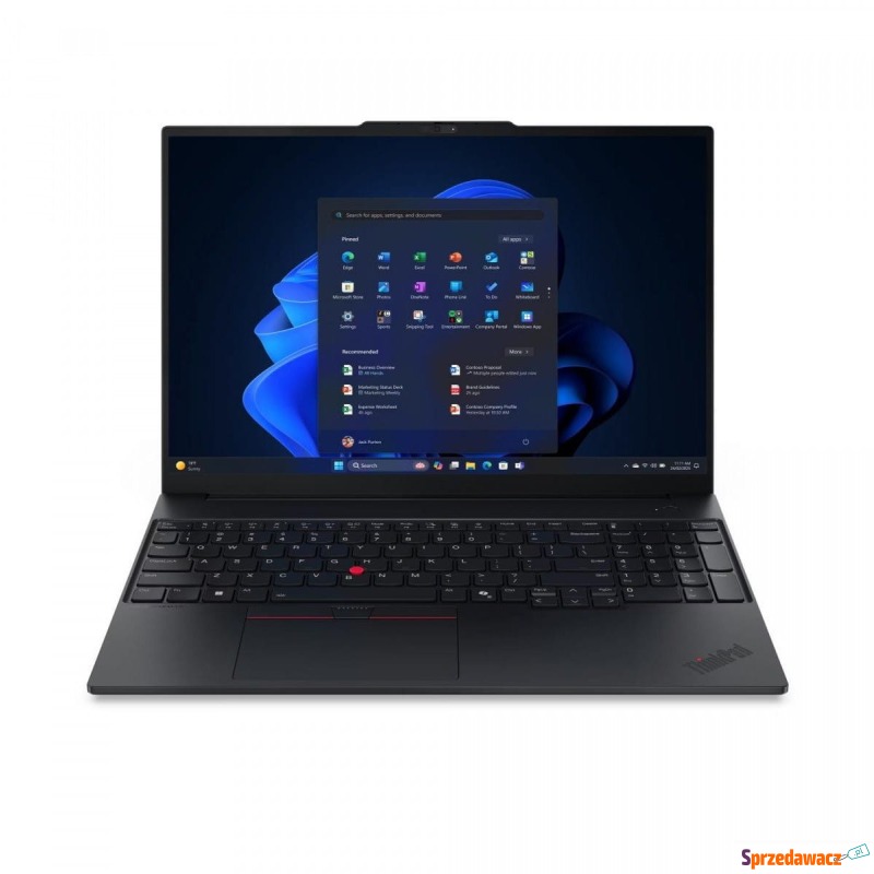 Laptop Lenovo ThinkPad E16 G3 Core Ultra 7 255H... - Laptopy - Pruszków