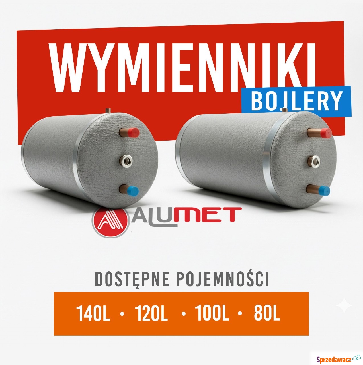 Bojler C.W.U. z anodą magnezową...
