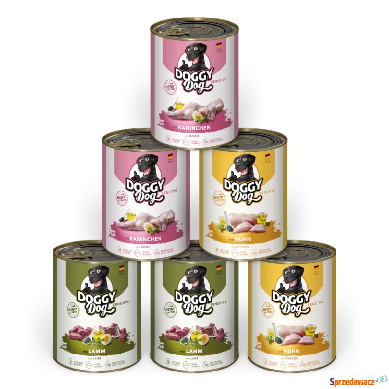 DOGGY Dog Adult 6 x 800 g - Pakiet...