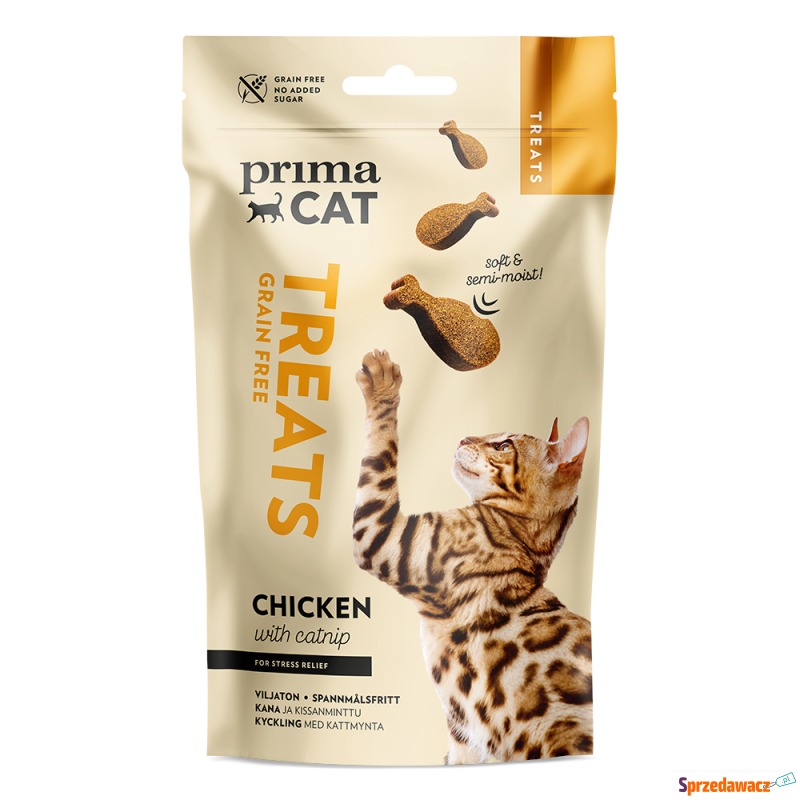 PrimaCat Softy Treats, z kuczakiem...