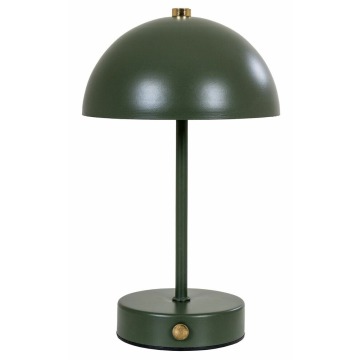 SELSEY Lampa stołowa Holt LED zielona metalowa - Genesis