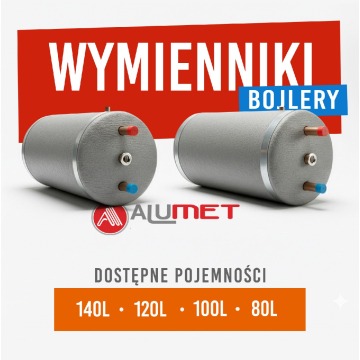Bojler C.W.U. z anodą magnezową i termoizolacją | Gwarancja 36 miesięcy
