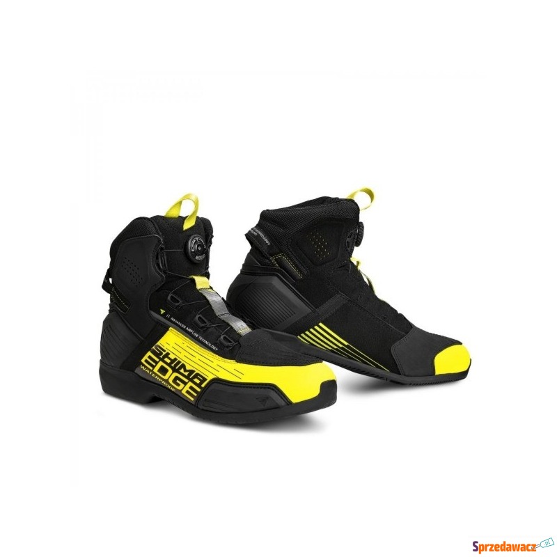 SHIMA  BUTY MOTOCYKLOWE EDGE WP MEN FLUO - Obuwie motocyklowe - Katowice