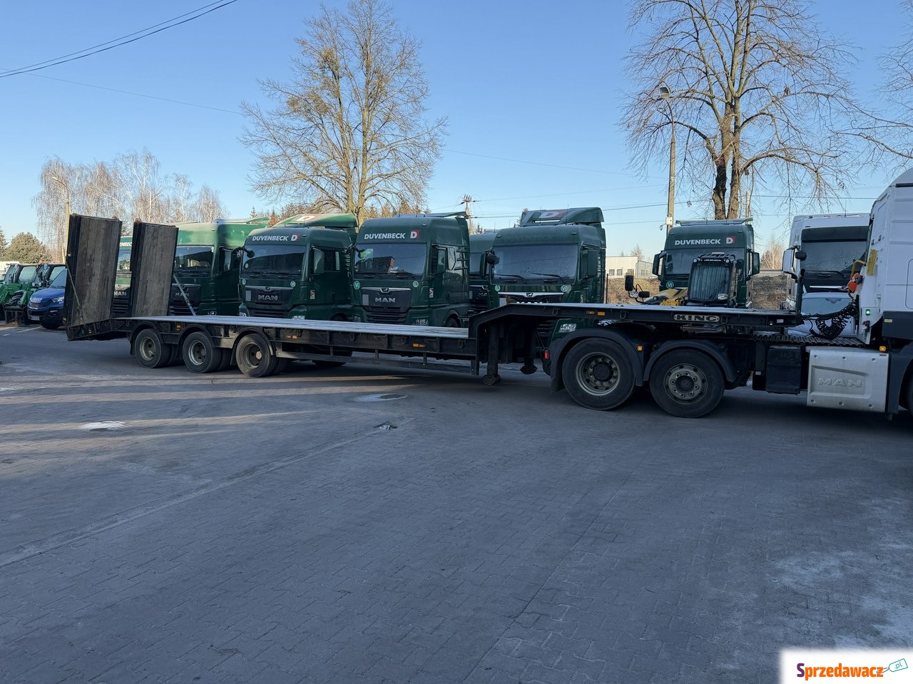 King GTS 44-3 - naczepa Niskop...