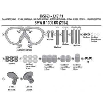 GIVI OSŁONA SILNIKA GMOLE  BMW R1300GS (2024)