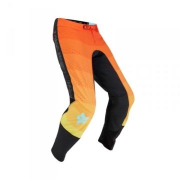 FOX SPODNIE OFF-ROAD FLEXAIR GRID BLACK/ORANGE