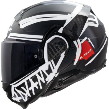 LS2 KASK MODUŁOWY FF910 ADVANT II TAPE BLACK