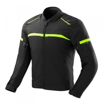 OZONE KURTKA TEKSTYLNA NEO BLACK/FLO YELLOW