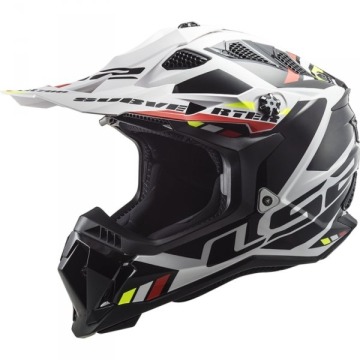 LS2 KASK OFF-ROAD MX700 SUBVERTER EVO STOMP WH BLA