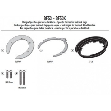 GIVI MOCOWANIE TANKLOCK - HUSQVARNA Svartpilen 701