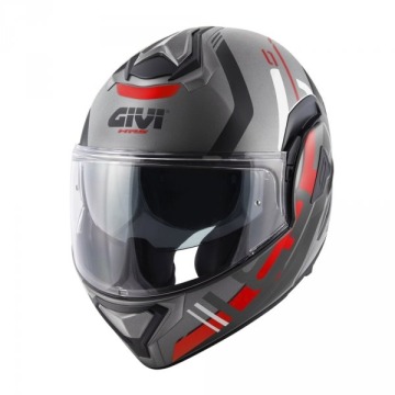 GIVI KASK X.30 PULSAR LADY SZCZĘKOWY CZARNY/CZERWO