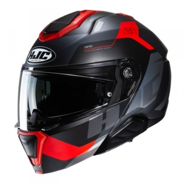 HJC KASK SYSTEMOWY I91 CARST BLACK/RED