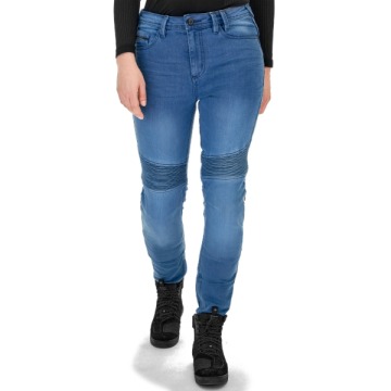 SHIMA JEANSY MOTOCYKLOWE ZENITH LADY PNT BLUE
