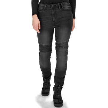 SHIMA JEANSY MOTOCYKLOWE ZENITH LADY PNT BLACK
