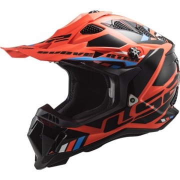 LS2 KASK OFF-ROAD MX700 SUBVERTER EVO STOMP ORA.BL