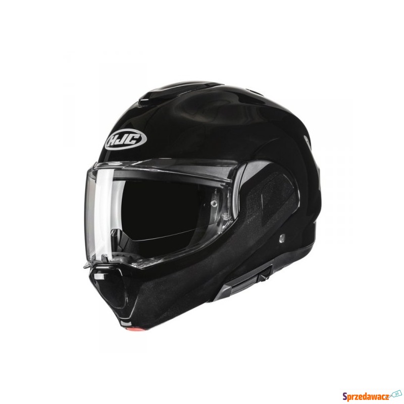 HJC KASK SYSTEMOWY F100 SOLID METAL BLACK - Kaski motocyklowe - Włocławek