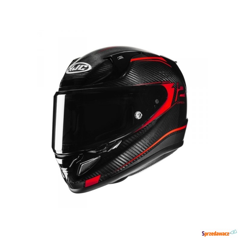 HJC KASK INTEGRALNY RPHA12 CARBON KERES BLACK/RED - Kaski motocyklowe - Elbląg