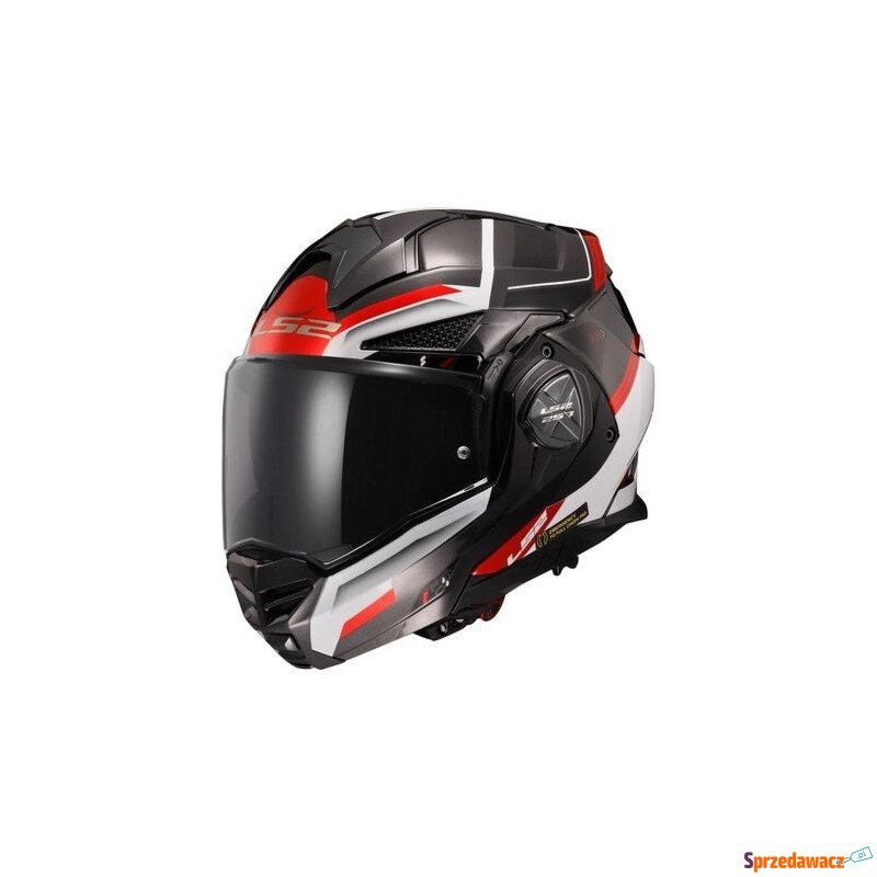 LS2 KASK MODUŁOWY FF901 ADVANT X SPECTRUM BL-WH-RE - Kaski motocyklowe - Słupsk