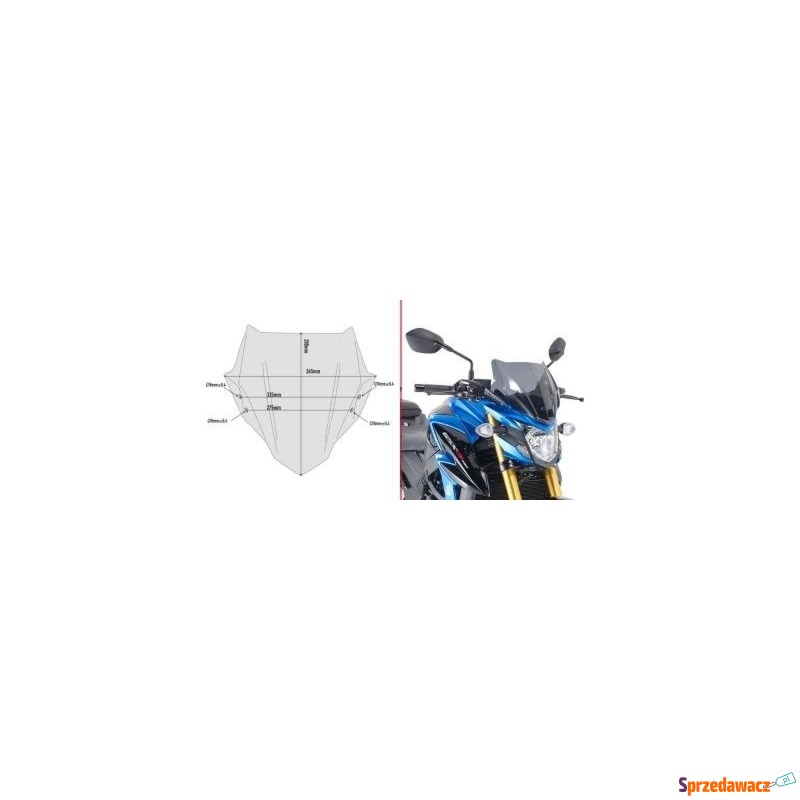GIVI A3113 SZYBA DYMIONA 28 x 36,5...