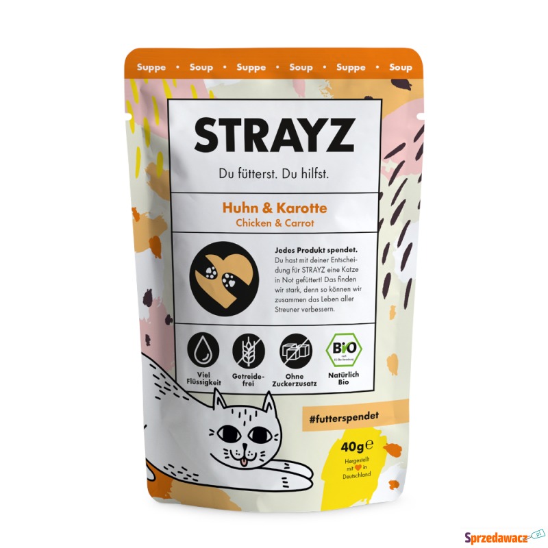 STRAYZ BIO zupa - 4 x 40 g
