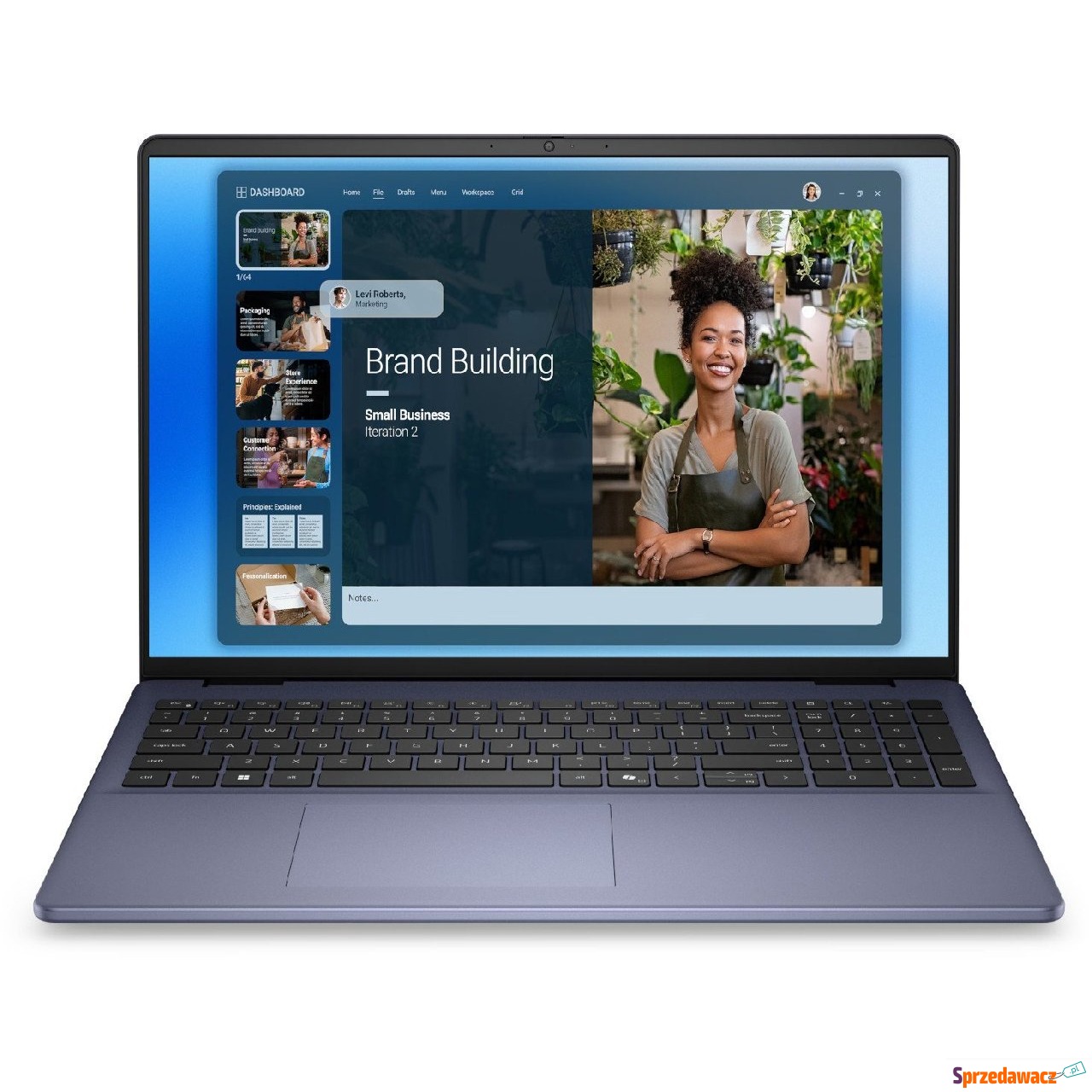 Laptop Dell 16 DC16251 Core 7 150U...
