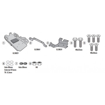 GIVI OSŁONA CHŁODNICY BMW R 1300 GS (24)