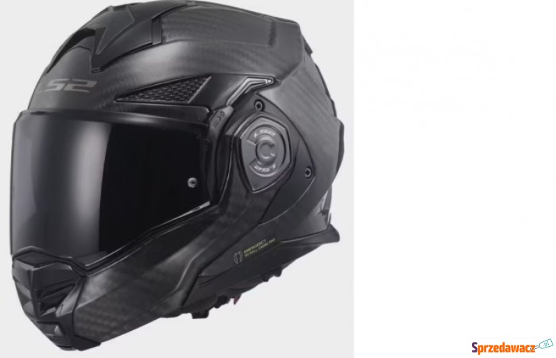 LS2 KASK SZCZĘKOWY FF901 ADVANT X CARBON SOLID - Kaski motocyklowe - Szczecin