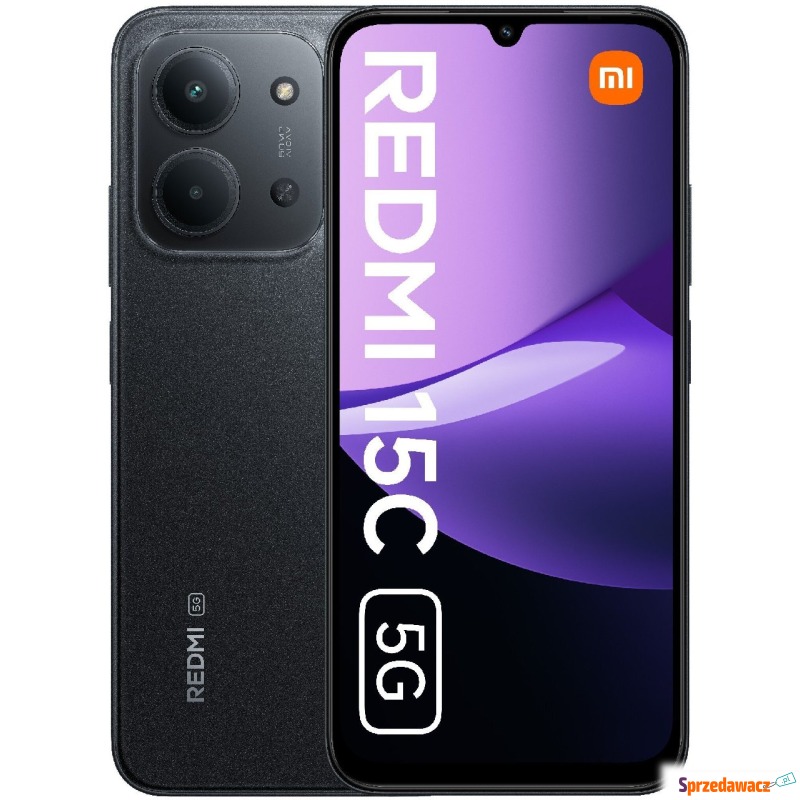Smartfon Xiaomi Redmi 15C 5G 4/128GB Czarny - Smartfony - Kalisz